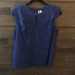 Royal Blue Blouse